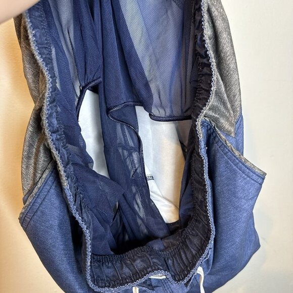 Men’s Speedo Swim Trunks XXL blue Grey 9”  Extra Extra Large Swimwear Bottoms - Picture 6 of 6